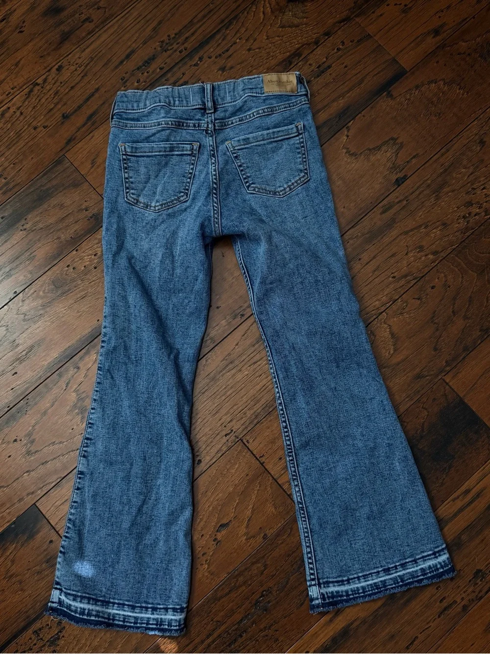 abercrombie kids Blue Denim Bootcut Jeans